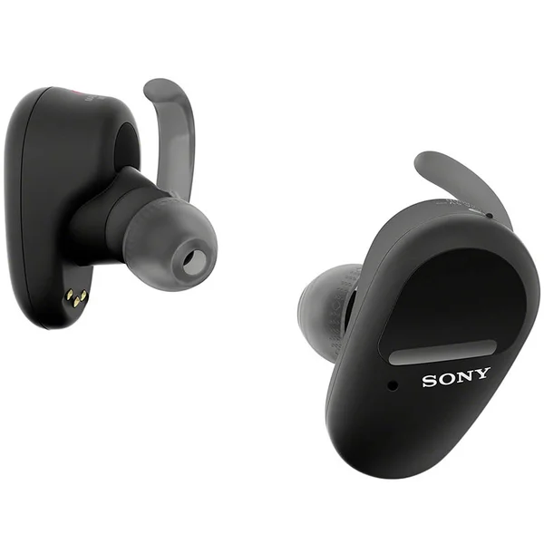 Sony WF-SP800N True Wireless Bluetooth Noise-Cancelling In-Ear Earphone with Mic - Black
