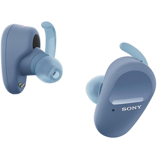 Sony WF-SP800N True Wireless Bluetooth Noise-Cancelling In-Ear Earphone with Mic - Blue