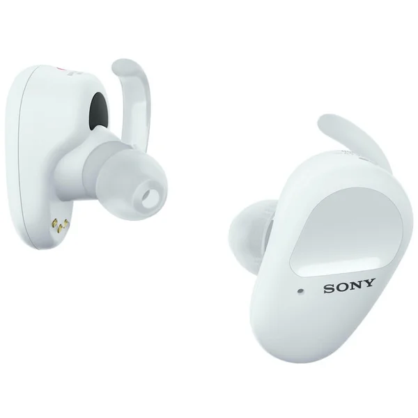 Sony WF-SP800N True Wireless Bluetooth Noise-Cancelling In-Ear Earphone with Mic - White