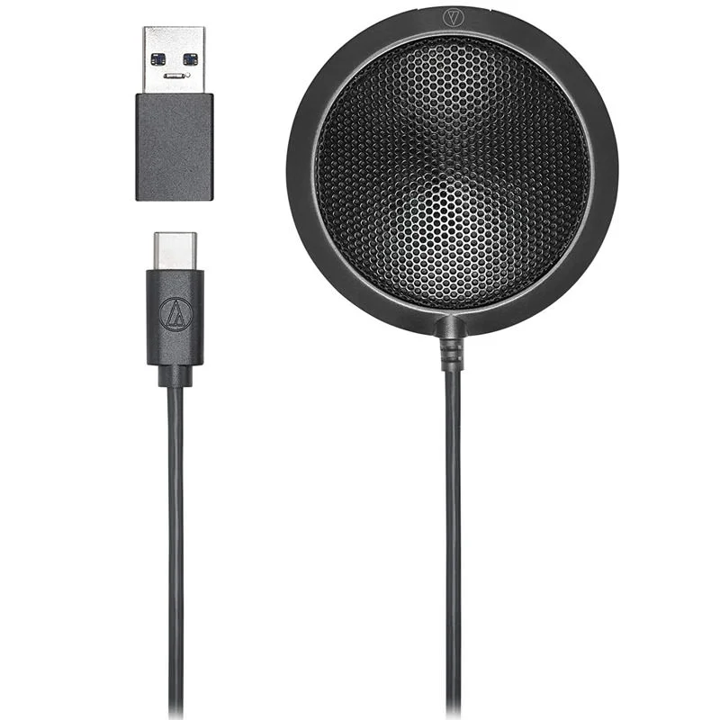 Audio-Technica ATR4697-USB Omnidirectional Condenser Boundary USB Microphone