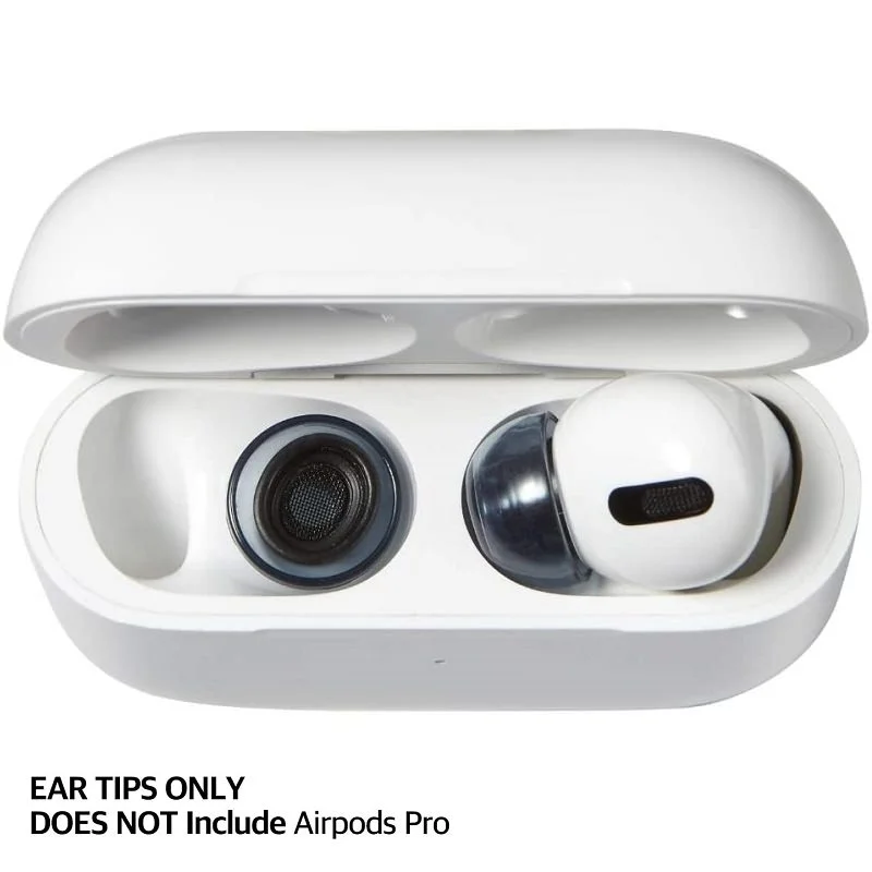 AZLA SednaEarfit XELASTEC Thermoplastic Elastomer (TPE) Eartips for Apple AirPods Pro