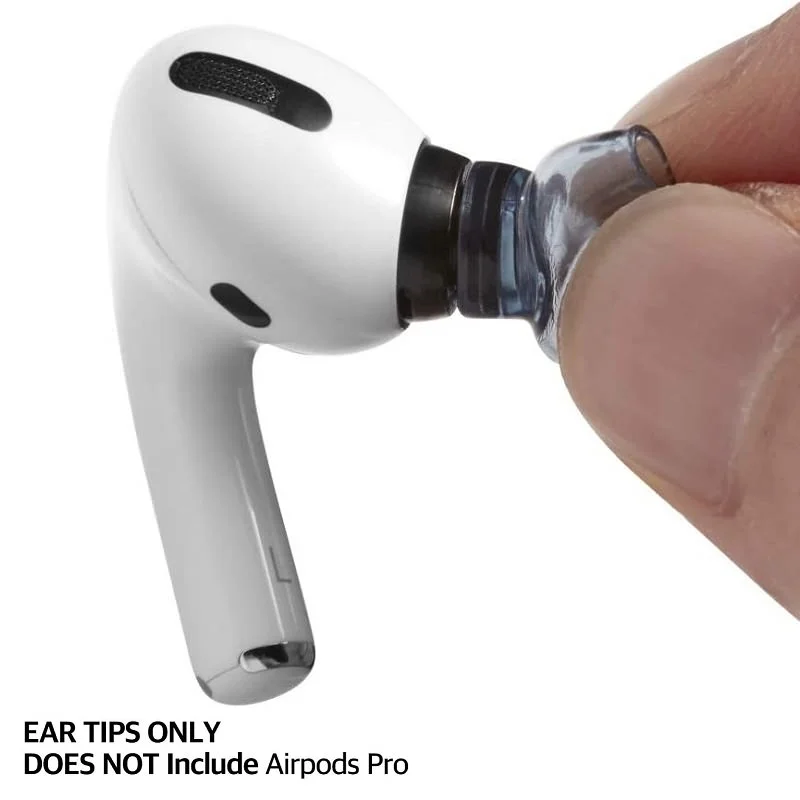 AZLA SednaEarfit XELASTEC Thermoplastic Elastomer (TPE) Eartips for Apple AirPods Pro
