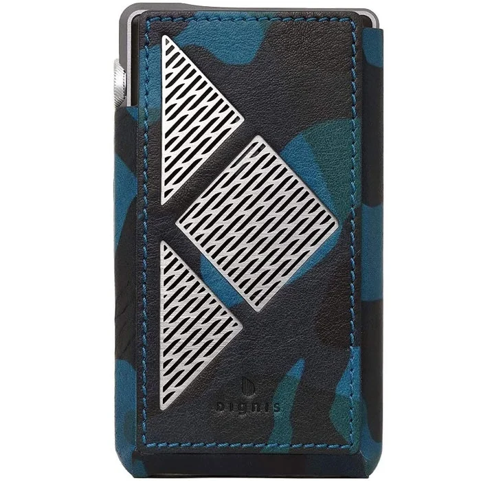 Dignis Felix Genuine Leather Case for iBasso DX220 - Camo Navy