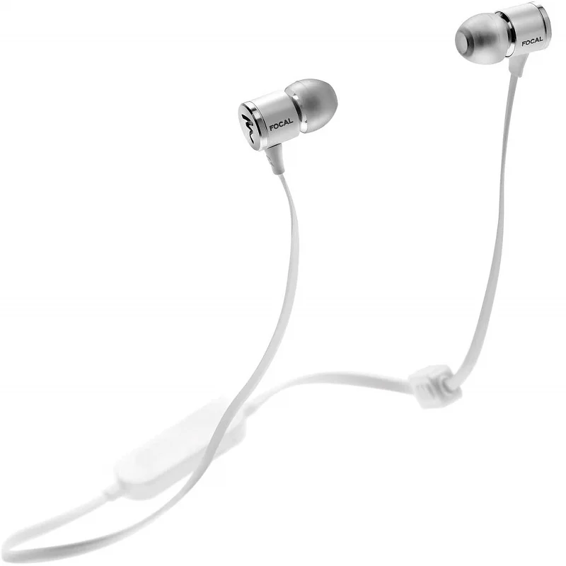 Focal Spark Wireless Bluetooth In-Ear Earphone with Mic - Silver