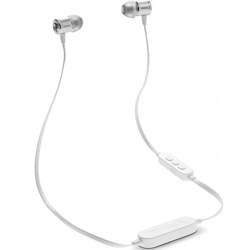 Focal Spark Wireless Bluetooth In-Ear Earphone with Mic - Silver