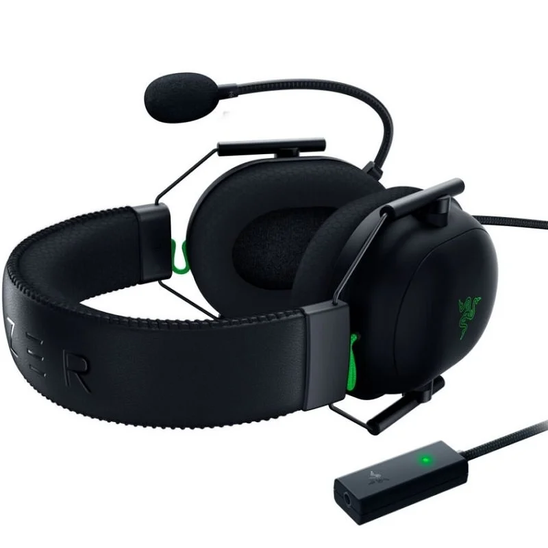 Razer BlackShark V2 USB/3.5mm Multi-Platform Over-Ear Gaming Headset with Mic