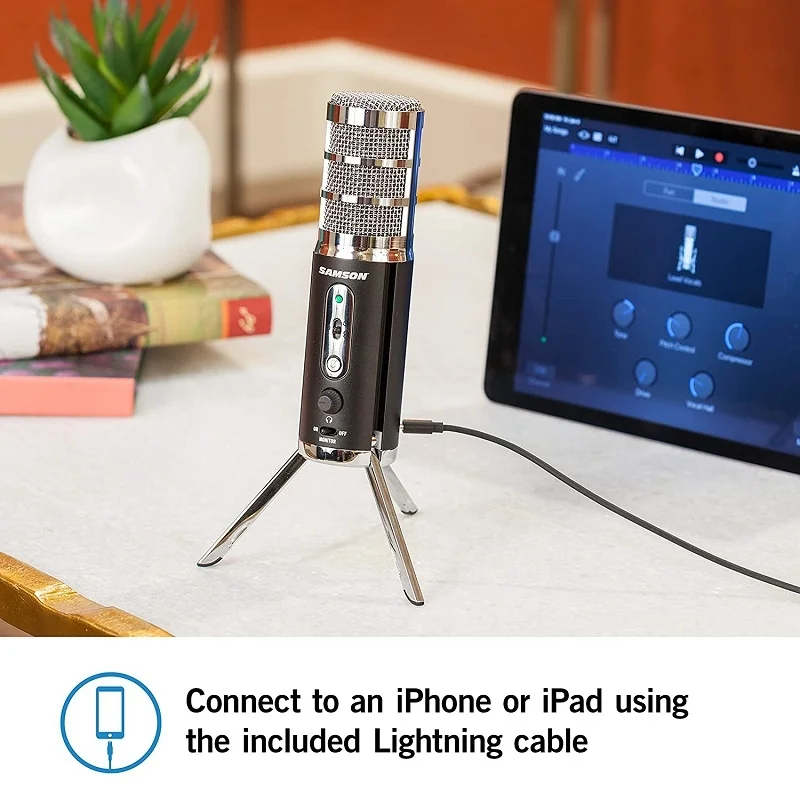 Samson Satellite iOS & USB Cardioid Condenser USB Microphone