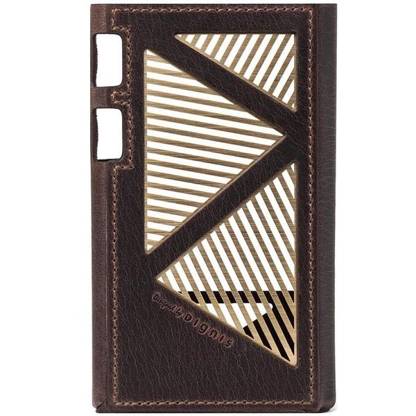 Dignis PU Leather Case for Cayin N8 - Brown 