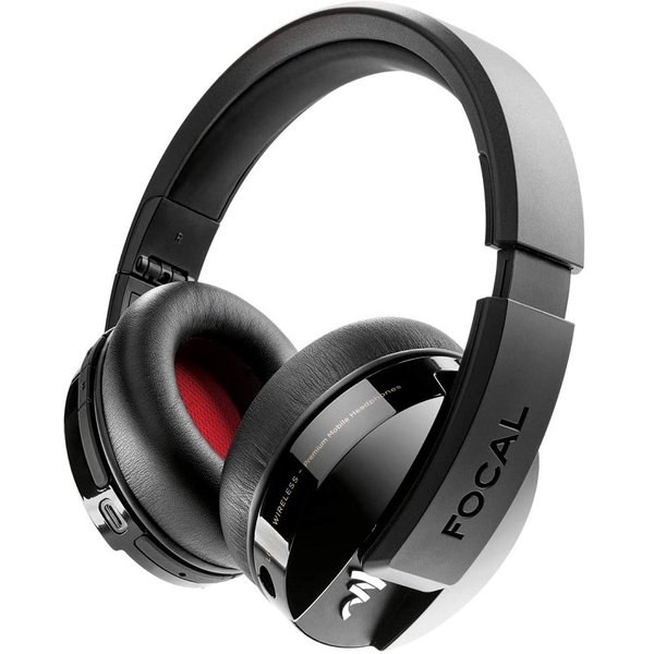 Focal Listen Wireless Wired/Wireless Bluetooth Over-Ear Headphone with Mic - Black [Display Set]