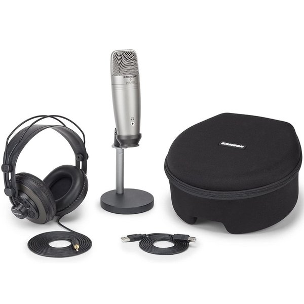 Samson C01U Pro Podcasting Pack USB Cardioid Condenser USB Microphone