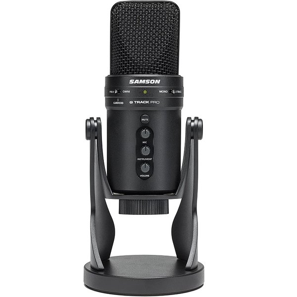 Samson G-Track Pro USB Cardioid Condenser USB Microphone Samson G-Track Pro USB Cardioid Condenser USB Microphone
