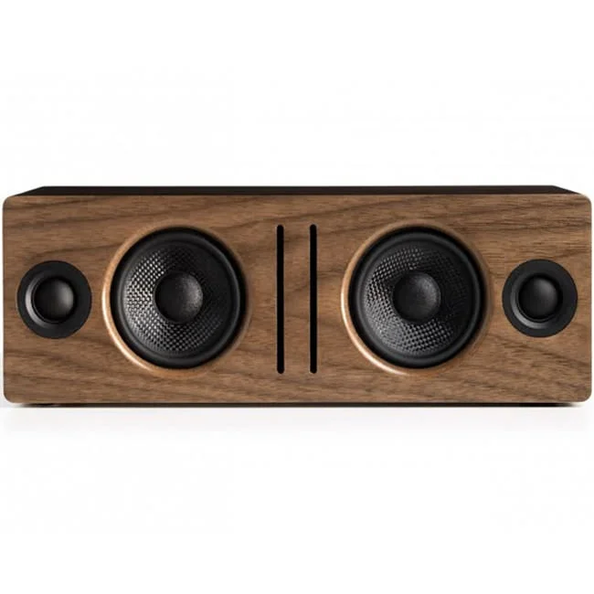 Audioengine B2 Wireless Bluetooth Desktop Speaker - Real Wood Veneer Walnut