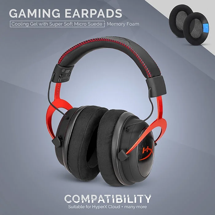 Brainwavz Micro Suede with Cooling Gel Oval Replacement Earpads