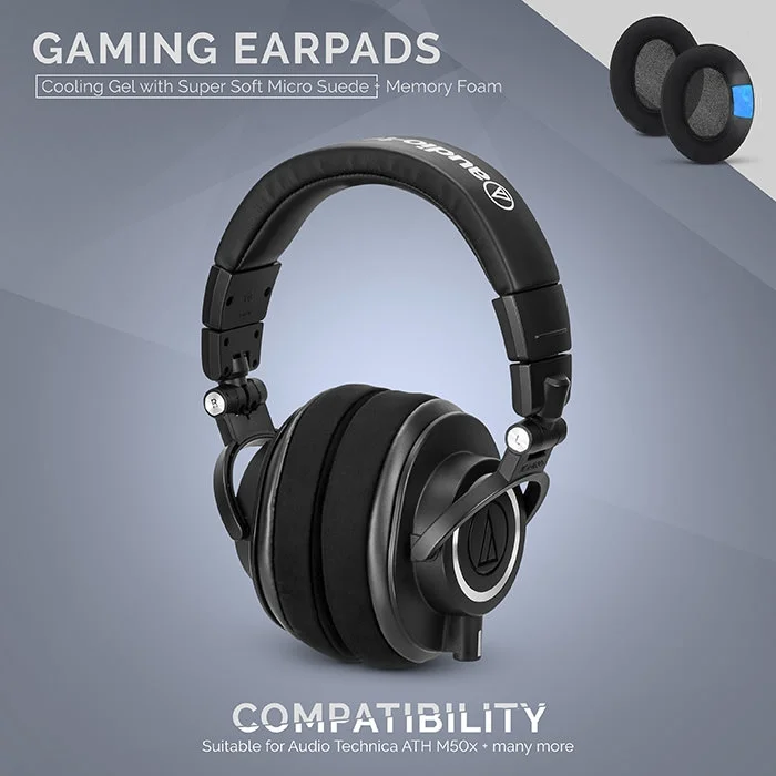 Brainwavz Micro Suede with Cooling Gel Oval Replacement Earpads