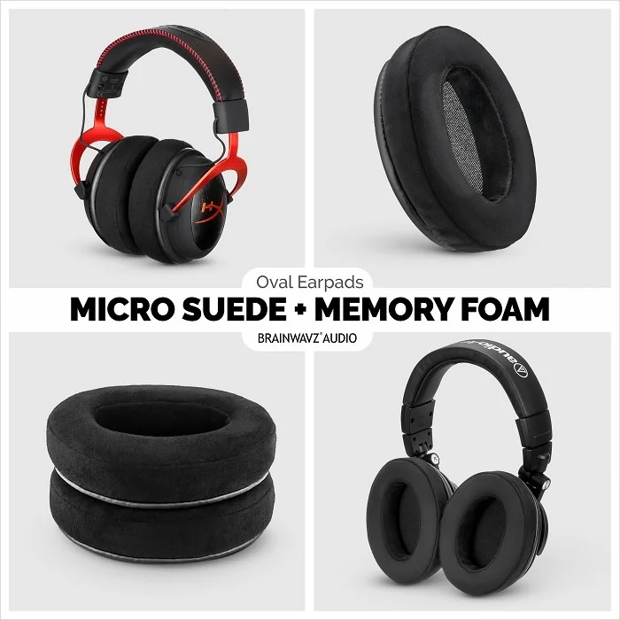 Brainwavz Micro Suede Oval Replacement Earpads