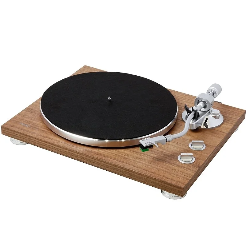 TEAC TN-400BT Wireless Bluetooth Fully Manual Belt-Drive Turntable (Analog, Wireless & USB) - Walnut