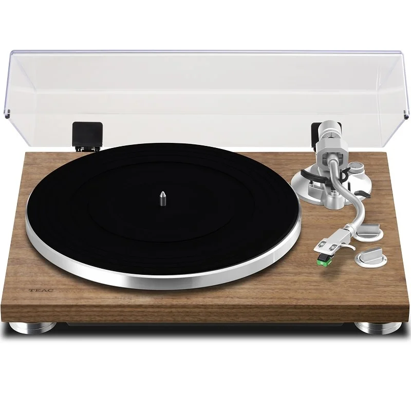 TEAC TN-400BT Wireless Bluetooth Fully Manual Belt-Drive Turntable (Analog, Wireless & USB) - Walnut