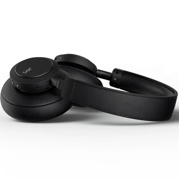 JAYS q-Seven Wireless Bluetooth Active Noise-Cancelling Over-Ear Headphone with Mic