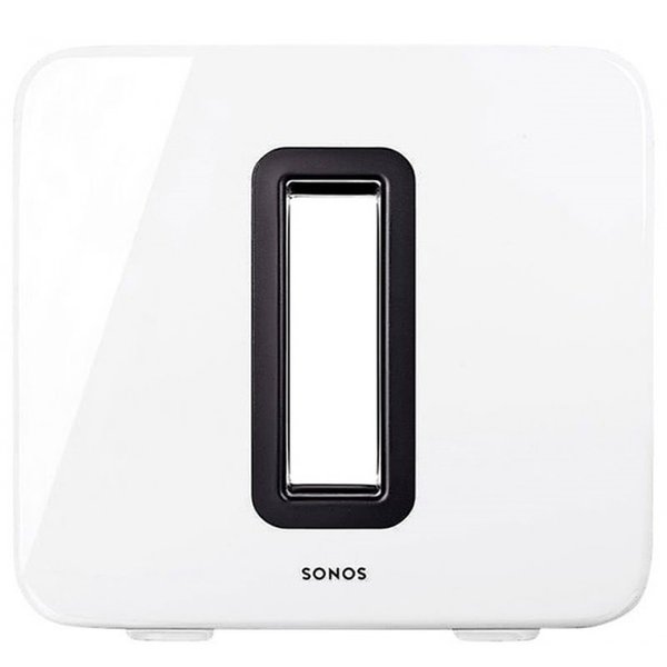 Sonos Sub (Gen 3) Multi-Room Wireless WiFi/Ethernet Powered Subwoofer - White Sonos Sub (Gen 3) Multi-Room Wireless WiFi/Ethernet Powered Subwoofer - White