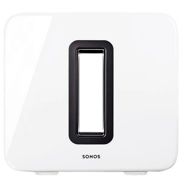 Sonos Sub (Gen 3) Multi-Room Wireless WiFi/Ethernet Powered Subwoofer - White