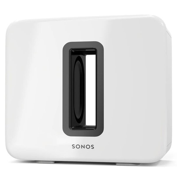 Sonos Sub (Gen 3) Multi-Room Wireless WiFi/Ethernet Powered Subwoofer - White Sonos Sub (Gen 3) Multi-Room Wireless WiFi/Ethernet Powered Subwoofer - White