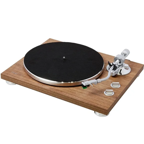 TEAC TN-400BT Wireless Bluetooth Fully Manual Belt-Drive Turntable (Analog, Wireless & USB) - Walnut
