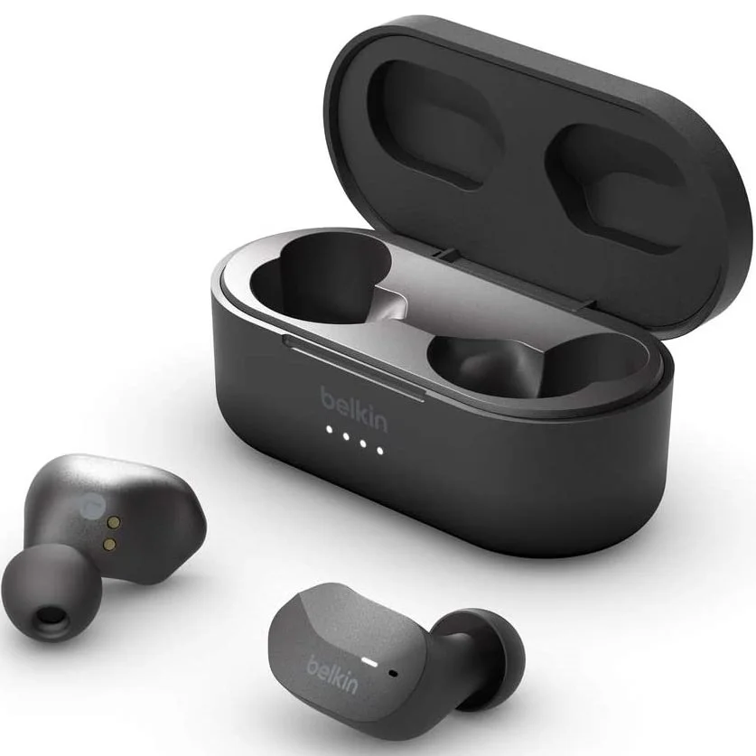 Belkin SoundForm True Wireless Bluetooth In-Ear Earphone with Mic - Black