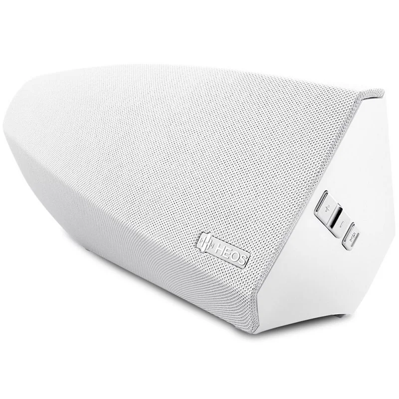 Denon HEOS 3 HS2 Wireless Bluetooth Portable Speaker - White
