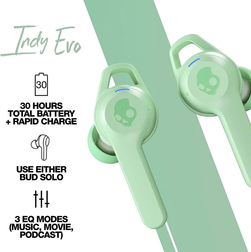 Skullcandy Indy Evo (Pure Mint)
