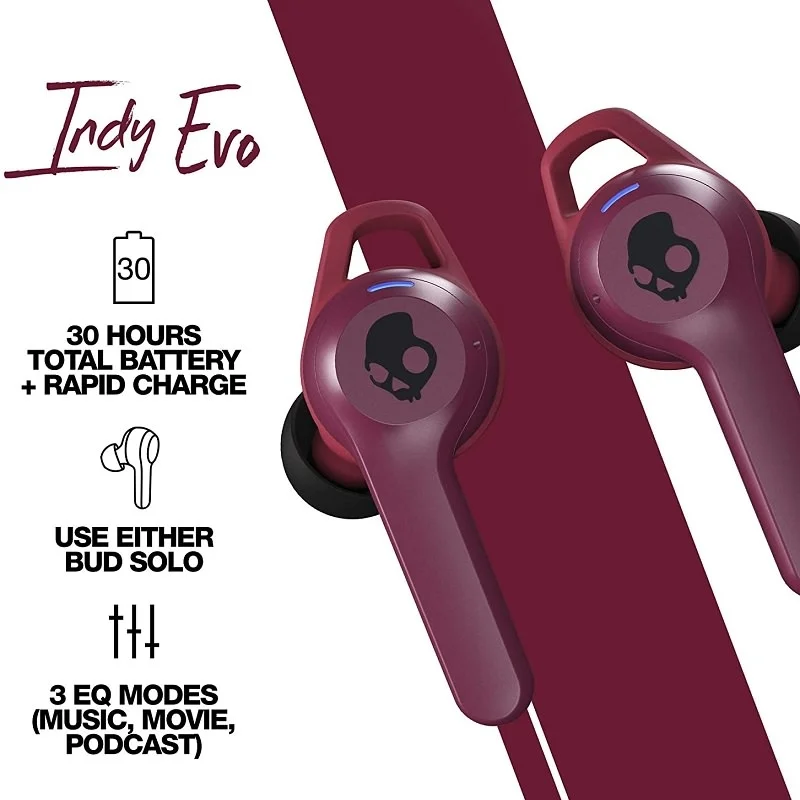 Skullcandy Indy Evo (Deep Red)