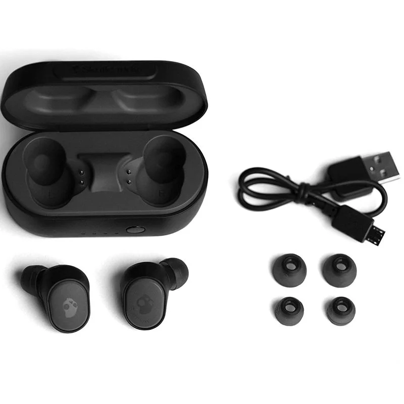 Skullcandy Sesh True Wireless Bluetooth In-Ear Earphone with Mic - Black