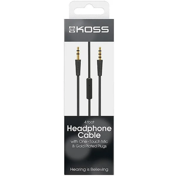 Koss CDM40 Accessory Headphone Cable with Microphone