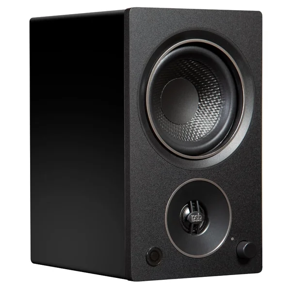 PSB Alpha AM3 Wireless Bluetooth Desktop Bookshelf Speakers (with Phono Built-in) - Matte Black
