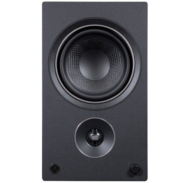 PSB Alpha AM5 Wireless Bluetooth Desktop Bookshelf Speakers (with Phono Built-in) - Matte Black PSB Alpha AM5 Wireless Bluetooth Desktop Bookshelf Speakers (with Phono Built-in) - Matte Black