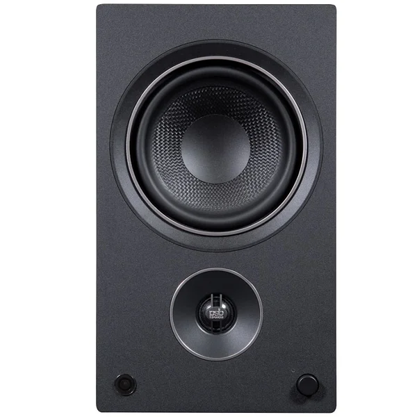 PSB Alpha AM5 Wireless Bluetooth Desktop Bookshelf Speakers (with Phono Built-in) - Matte Black