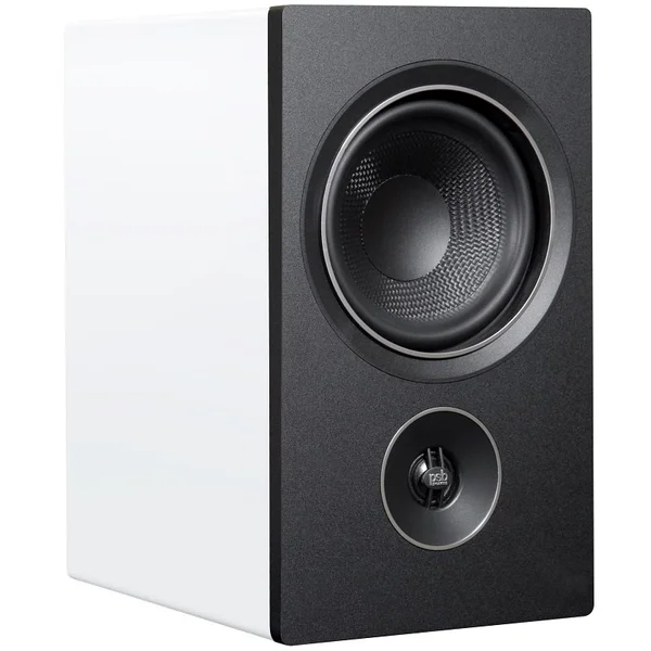 PSB Alpha AM5 Wireless Bluetooth Desktop Bookshelf Speakers (with Phono Built-in) - Matte White