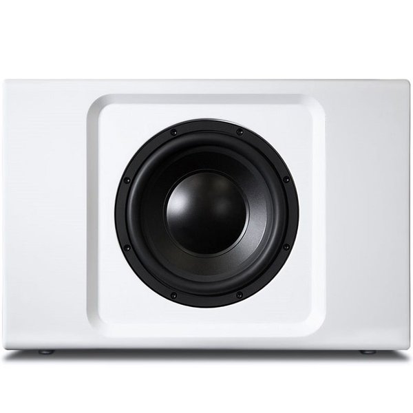 Bluesound PULSE SUB+ 8-inch (8") Wireless Powered Subwoofer - White Bluesound PULSE SUB+ 8-inch (8") Wireless Powered Subwoofer - White