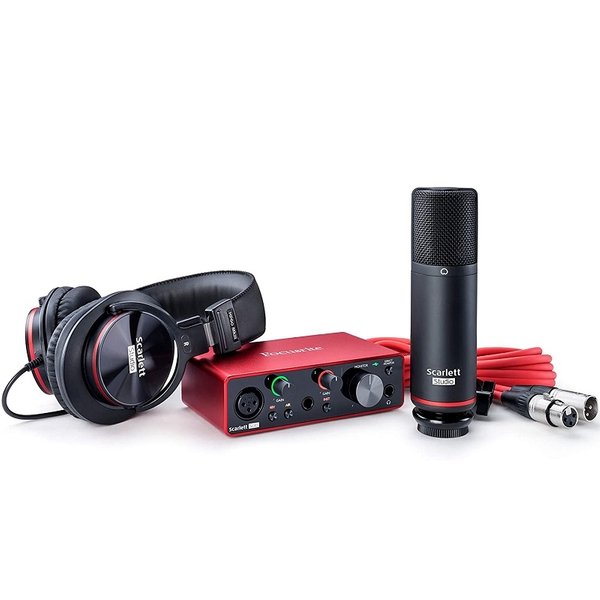 Focusrite Scarlett Solo Studio (3rd Gen) USB Audio Interface Set