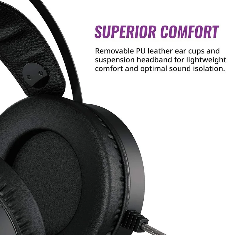 Cooler Master CH321 USB Over-Ear Gaming Headset with Mic