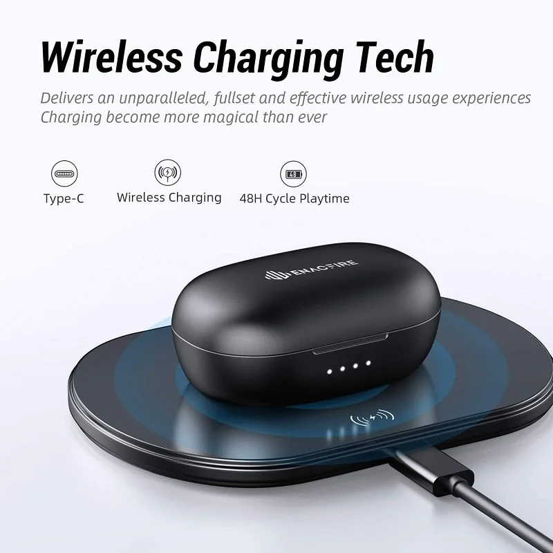ENACFIRE E60 True Wireless Bluetooth In-Ear Earphone with Mic