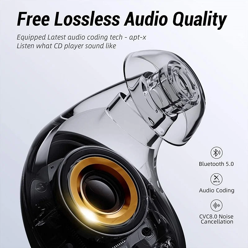 ENACFIRE E60 True Wireless Bluetooth In-Ear Earphone with Mic