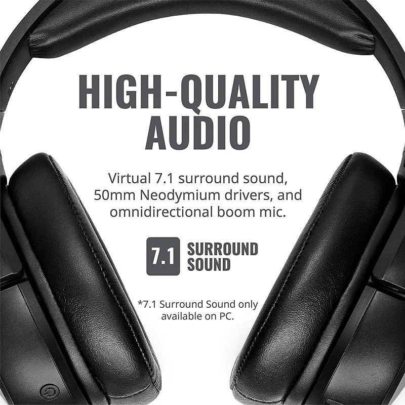 Cooler Master MH670 Wireless 2.4GHz Over-Ear Gaming Headset with Mic