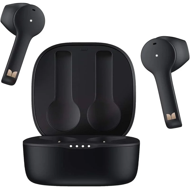 Monster Clarity 550 LT True Wireless Bluetooth On-Ear Earphone with Mic - Black