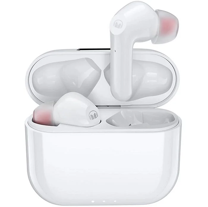 Monster Clarity 6.0 True Wireless Bluetooth Noise-Cancelling In-Ear Earphone with Mic - White