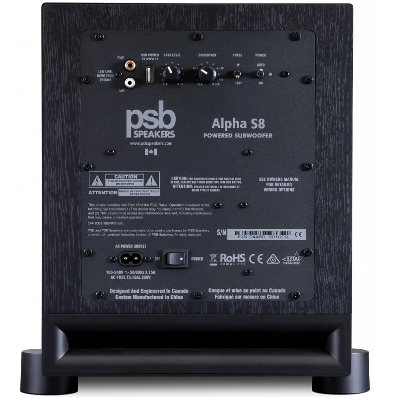 PSB Alpha S8