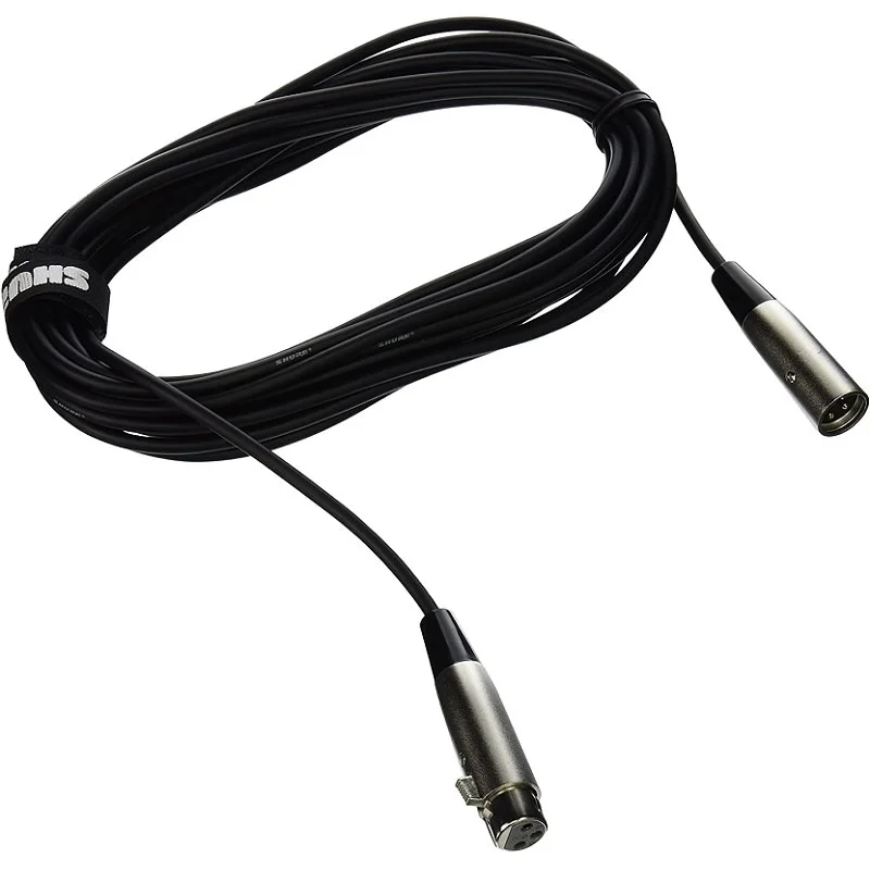 Shure C25J Male XLR to Female XLR Microphone Cable