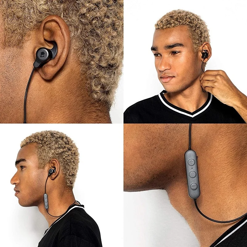 Skullcandy Jib+ Active Wireless Bluetooth In-Ear Earphone with Mic - Blue