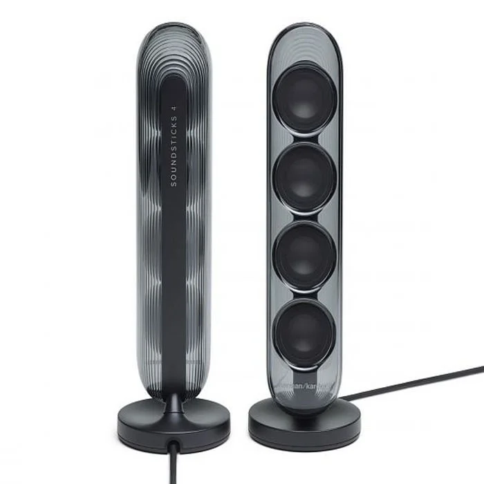 Harman Kardon SoundSticks 4 Wireless 2.1 Speakers (Black)