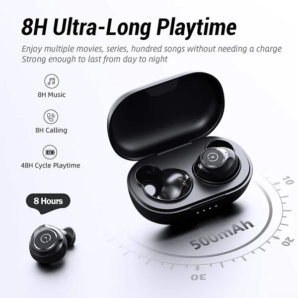 ENACFIRE E60 True Wireless Bluetooth In-Ear Earphone with Mic
