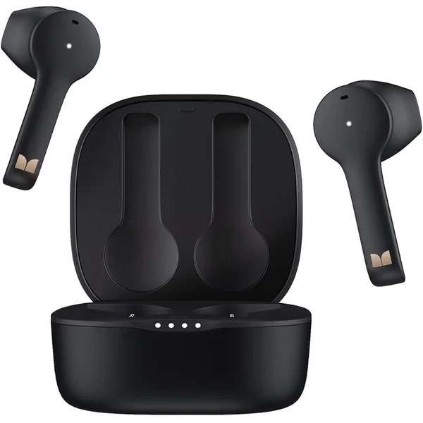 Monster Clarity 550 LT True Wireless Bluetooth On-Ear Earphone with Mic - Black